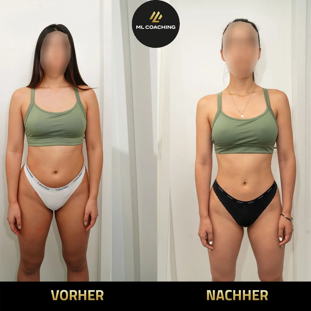 Vorher-nachher Transformation eines Head of Marketing bei Marco Laterza Personal Training Zürich: Körperfett von 21,3 % auf 15,8 % in 3 Monate